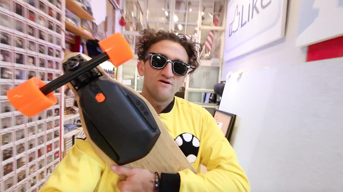 Imagery - product placementin Casey neistat vlogs